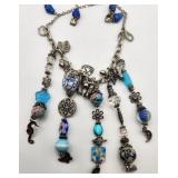 P - CUSTOM MADE DESIGNER  CHARM NECKALCE