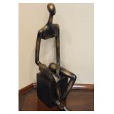 P - 'HOLLOW MAN' SCULPTURE 29'T (143)