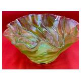 P - GLASS EYE ART GLASS BOWL (41)