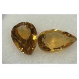 3.70CT CITRINE GEMSTONES