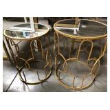 43 - NEW WMC METAL & GLASS STANDS (A102)