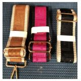 43 - NEW WMC LOT OF 3 FASHION STRAPS (A167)