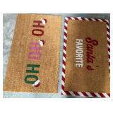 43 - NEW WMC 2 CHRISTMAS DOOR MATS (A48)