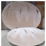 43 - NEW WMC SET OF 2 DECORATIVE PLATTERS (N17)