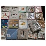 43 - NEW WMC MIXED LOT OF COCKTAIL NAPKINS (A144)