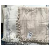 43 - NEW WMC 2 MUDPIE THROW BLANKETS (A71)