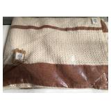 43 - NEW WMC MUDPIE CHAMBRAY BLANKET (A20)