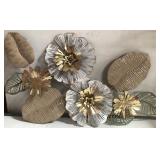 43 - NEW WMC FLORAL WALL DECOR 18X37" (A24)