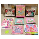 43 - NEW WMC ART SET, PUZZLES, PERCUSSION SET