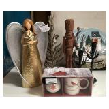 43 - NEW WMC ANGEL, NUTCRACKER, MUG SET (A78)