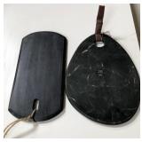 43 - NEW WMC LOT OF 2 MARBLE CHEESE BOARDS (A100)