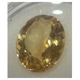 7.11CT CITRINE GEMSTONE