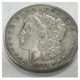 1921 MORGAN SILVER DOLLAR