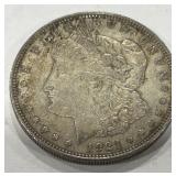 1921 MORGAN SILVER DOLLAR