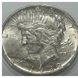 1922 PEACE SILVER DOLLAR