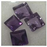 4.02CT AMETHYST GEMSTONES