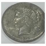 1922 PEACE SILVER DOLLAR