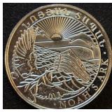 2004 1/4 oz .999 Fine Silver Armenia Coin (184)