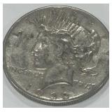 1922 PEACE SILVER DOLLAR