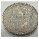1921 MORGAN SILVER DOLLAR