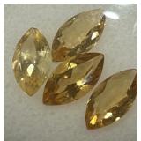 3.39CT CITRINE GEMSTONES
