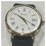 14KT GOLD GENEVE WATCH VERY GOOD CONDITION
