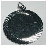 STERLING SILVER PENDANT