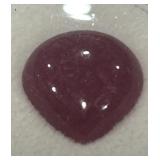 10.42CT CABOCHON RUBY GEMSTONE