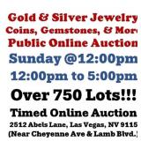 WELCOME TO OUR Sunday@12pm ONLINE PUBLIC AUCTION
