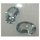1.39CT AQUAMARINE GEMSTONES