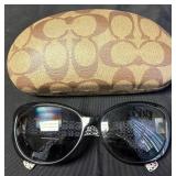 13 - COACH PRESCRIPTION SUNGLASSES WITH CASE