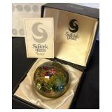 13 - SELKIRK GLASS PAPERWEIGHT (I54)