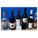 436 - LOT OF SIX BOTTLES (Z22)