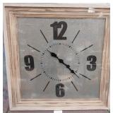 43 - WMC 36X36 WALL CLOCK