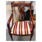 11 - CHIPPENDALE-STYLE CARVED ARMCHAIR