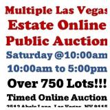 WELCOME TO OUR Sat.@10am ONLINE PUBLIC AUCTION