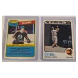 13 - WAYNE GRETZKY NHL & JOHNNY BENCH MLB CARDS