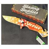 13 - BLAZING BUDDIES COLLECTIBLE KNIFE (I17)
