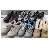357 - SIX PAIR OF SHOES / SLIPPERS (E30)