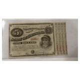 5 DOLLAR STATE OF LOUISIANA