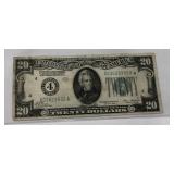 20 DOLLAR GOLD NOTE