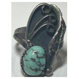 STERLING SILVER RING 8.30GRS