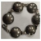 STERLING SILVER BRACELET 25.70GRS