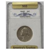 1942P 25C  COIN