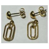 14KT GOLD EARRINGS 2.60GRS