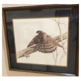 R - LTD ED ARTIST SIGNED PRINT FRAMED 21X23' (M34)