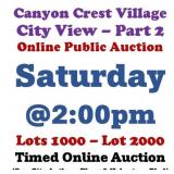 Part 2 - Henderson 'City View' Estate Auction@2pm
