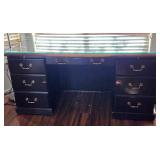 R - HOME OFFICE DOUBLE PEDESTAL DESK