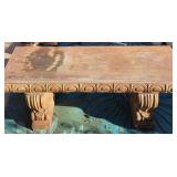 R - CONCRETE CARDEN / PATIO BENCH
