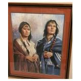 R - McALLISTER ARTWORK FRAMED 30X25' (M36)